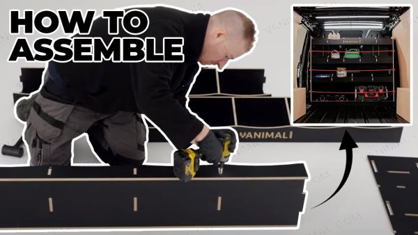 Vanimal Van Racking: Unboxing, Tools Needed and How-To Assemble