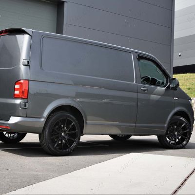 VW Transporter Gloss Black 20” Chronos Alloy Wheels suitable for the T5 T5.1 T6 T6.1