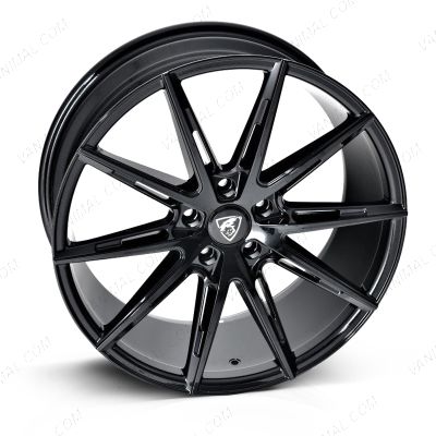20-inch Cades Chronos Jet Black Alloy Wheel