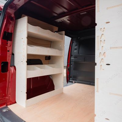 Nissan Townstar 2022+ L2 Double Rear Van Racking with NS and OS modules