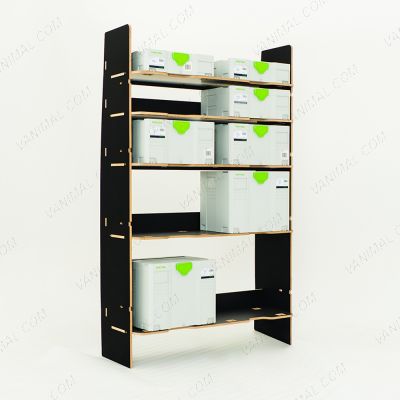 Festool Systainer-compatible racking for Nissan Interstar 2025