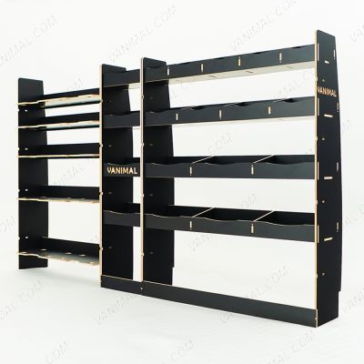 Nissan Interstar 2025 L3 full driver side hexaboard van racking with Festool shelves