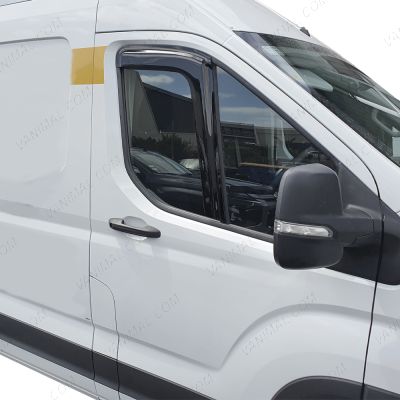 Set of 2 Adhesive Wind Deflectors for the Maxus Deliver 9 2019- 