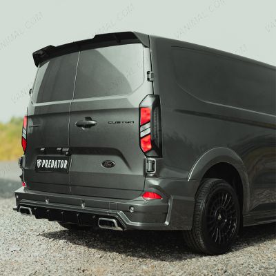 Close-up view of the Rear Styling Upgrade