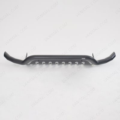 Front view of the Ford Transit Custom 2012-2018 Spoiler Bar with Axle Plate