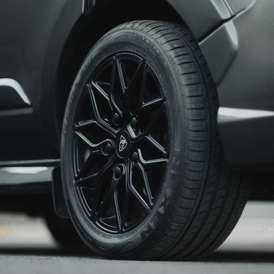 Ford Transit Custom 18" Predator Viper Matte Black Alloy Wheel
