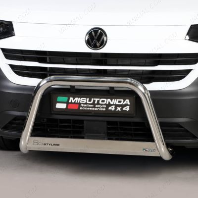 VW Transporter T7 2025- Polished Stainless Steel Front A-bar