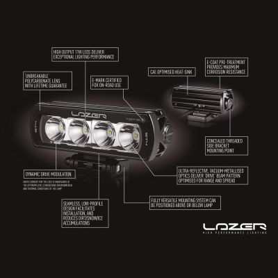 Lazer Lamps ST4 Evolution LED Light Bar Features