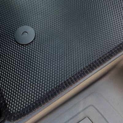 Tailored Rubber Van Floor Mats - VW Transporter T6 2015-2024