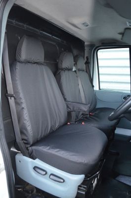 Ford Transit 2000-2014 Tailored Waterproof Front Seat Covers (Driver Side and Twin Passenger Seats)