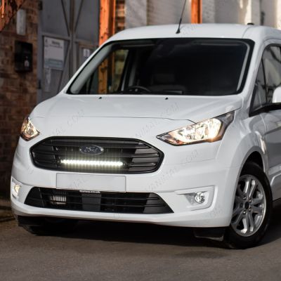 Lazer Lamps Linear-18 Elite LED Light Bar Integration Kit fitted to the Ford Transit Connect (2018-2021)