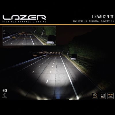 Lazer Lamps Linear-12 Elite LED Light Bar Performance in distance