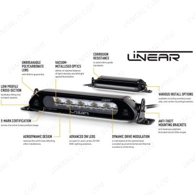 Lazer Lamps Linear-12 Elite LED Light Bar Features