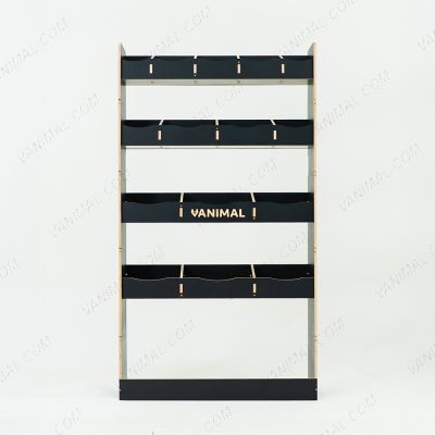 Nissan Interstar 2025 van racking with full-height bulkhead module