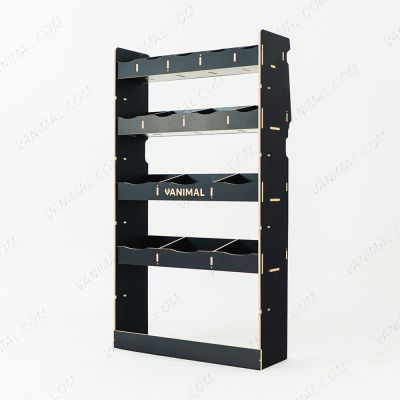 Heavy-duty hexaboard bulkhead racking for Nissan Interstar 2025