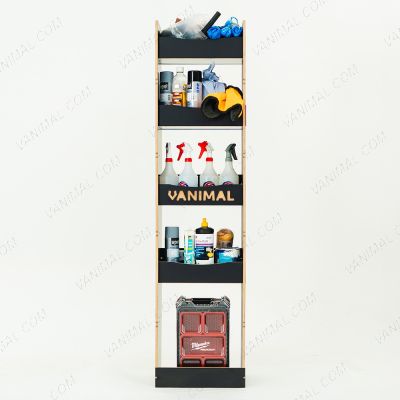 Front view of the Nissan Interstar 2025- Hexaboard Front Infill displayed with tools and equipment 