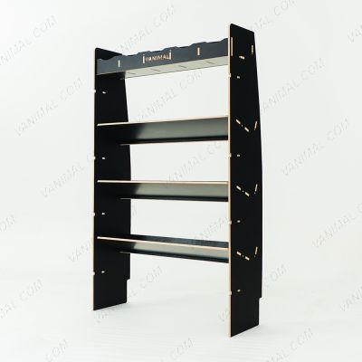 Angled shelf toolbox racking for Nissan Interstar 2025