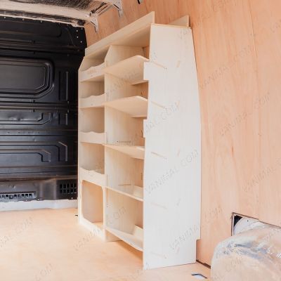 Nissan Interstar 2025 premium plywood front Ulti‑Rack van racking V2