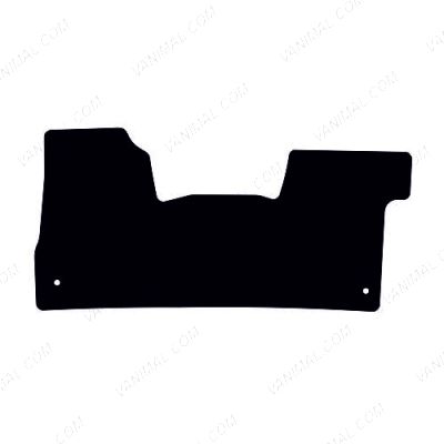 Renault Master 2025+ Tailored Front Rubber Floor Mat (3mm Diamond – 1 Piece)