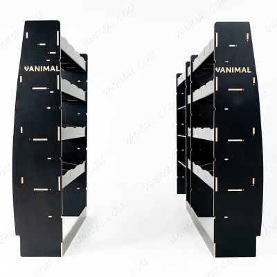 Heavy‑duty hexaboard L3 racking for Nissan Interstar 2025 with toolbox module, middle infill and multi‑compartment rear storage