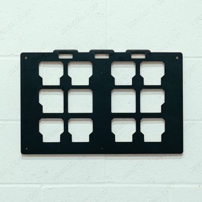 Front view of the Milwaukee PackOut Wall-Mount Shelf