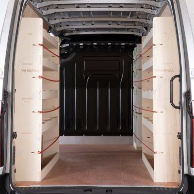 Nissan Interstar 2025 premium plywood double rear front Festool Systainer shelves and infill racking