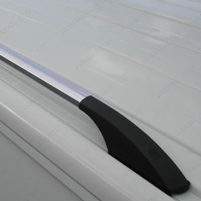 Nissan Primastar LWB Silver Alloy Roof Rails