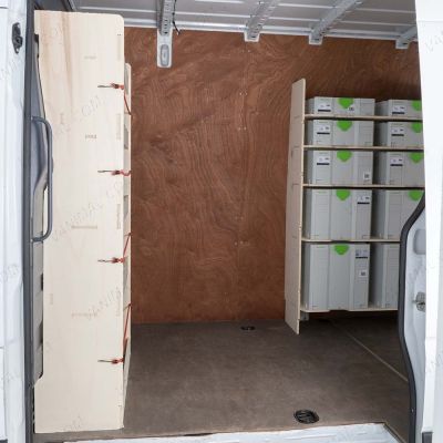 Interstar 2025+ Double Rear, Front Festool & Bulkhead Racking