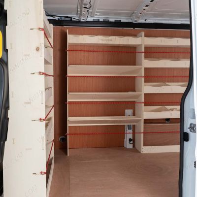 Nissan Interstar 2025+ Driver Side with Toolbox & Bulkhead (Triple Pack) | Premium Plywood