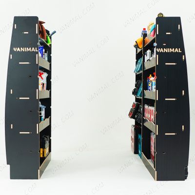 Professional hexaboard triple racking configuration for Nissan Interstar 2025 vans