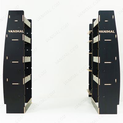 Professional hexaboard modular racking configuration for Nissan Interstar 2025 with Festool and rear shelving