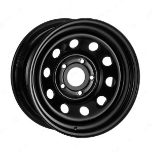 VW T5 T6 T6.1 Transporter Swamper Style Steel Wheels – Black Modular