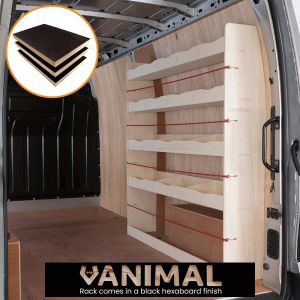 Vauxhall Movano 2010-2021 MWB OS Rear Hexaboard Racking