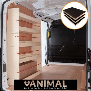 Ford Transit Mk8 MWB L2 NS Rear Racking and Shelving Unit 