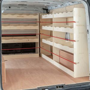 Vauxhall Vivaro B LWB Driver Side and Bulkhead Racking (Triple Pack)