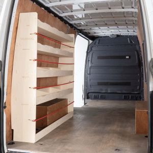 Mercedes Sprinter LWB L3 2006- NS Rear Racking and Shelving