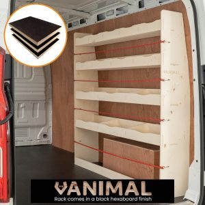 Maxus Deliver 9 LWB L2 2020- OS Rear Racking