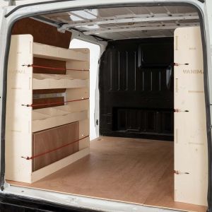Ford Transit SWB 2001-2013 NS (passenger side ) and OS (driver side) Double Rear Racking Units (Pair)