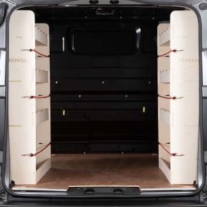 Peugeot Expert 2016- SWB NS and OS Double Rear Racking (Pair)