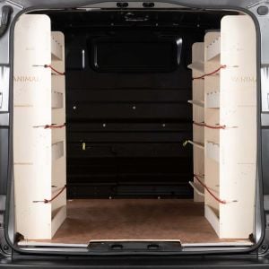 Toyota Proace SWB Double Rear Racking and Front Toolbox (Triple Pack)