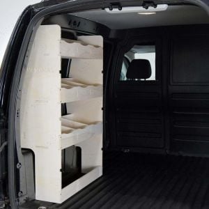 VW Caddy SWB L1 NS Rear Racking / Shelving Unit