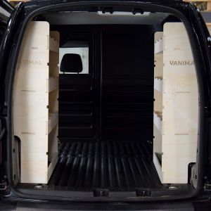VW Caddy SWB L1 NS+OS Rear Racking / Shelving Units
