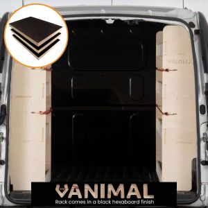 Nissan NV250 SWB NS and Driver Side Hexaboard Van Racking (Pair)