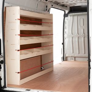 Fiat Ducato LWB L3 2006- NS Rear Racking and Shelving