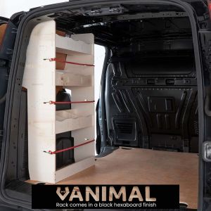 Ford Transit Connect 2014- SWB Hexaboard NS Rear Racking and Shelving Unit