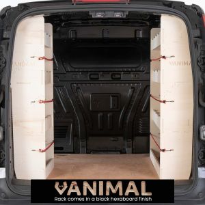 Ford Transit Connect SWB L1 2014- NS Rear and Full-Length Driver Side Racking (Pair)