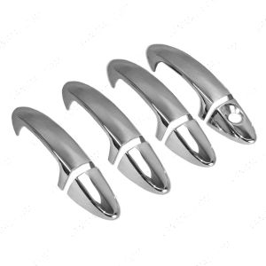 Ford Transit & Courier 2014-2018 Chrome Door Handle Protectors 4dr