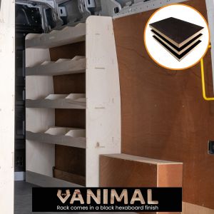 MAN TGE 2017- MWB Hexaboard XL OS Van Racking and Shelving Unit