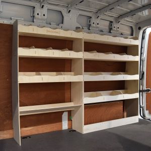 Volkswagen Crafter MWB 2017- Driver Side Racking and Shelving (V2)