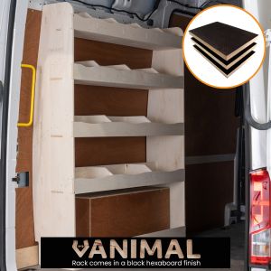 VW Crafter MWB 2006- NS Rear Ply Line Racking and Shelving Unit